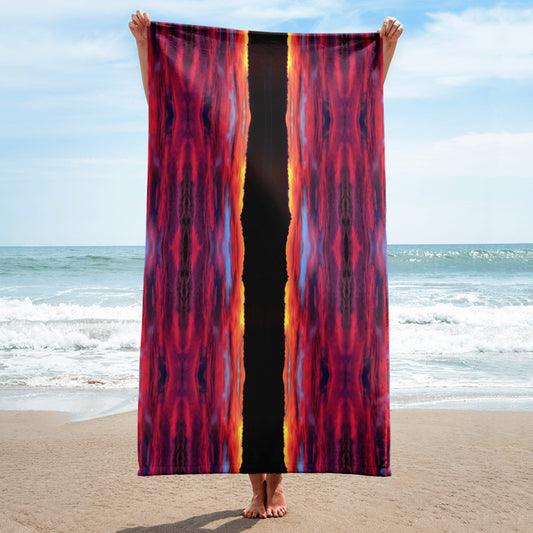 Mountain Sunset Towel