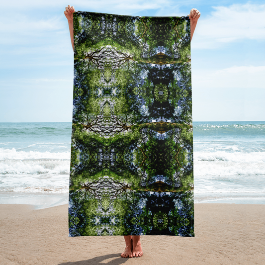 Kaleidocope Trees Towel
