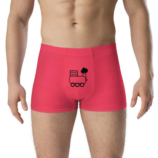 Little Engine That... Pink Boxer Briefs