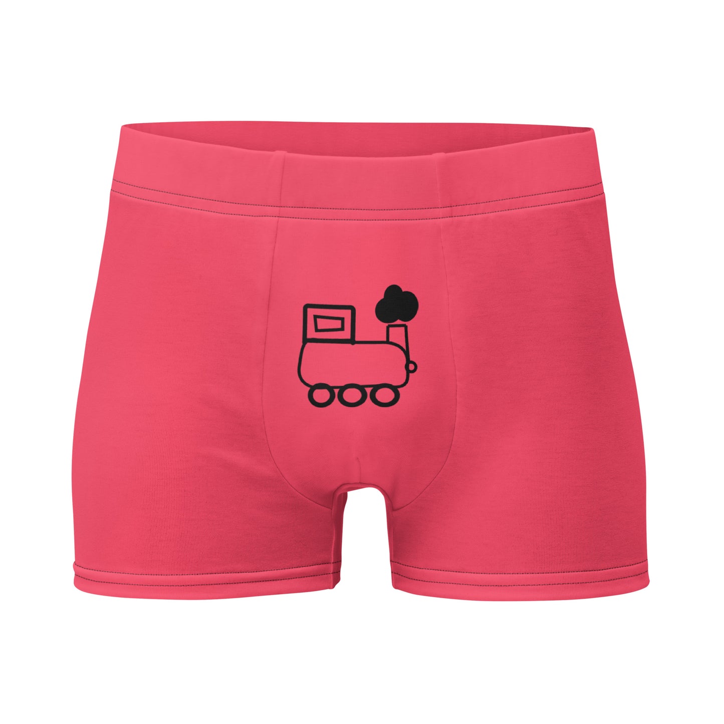 Little Engine That... Pink Boxer Briefs