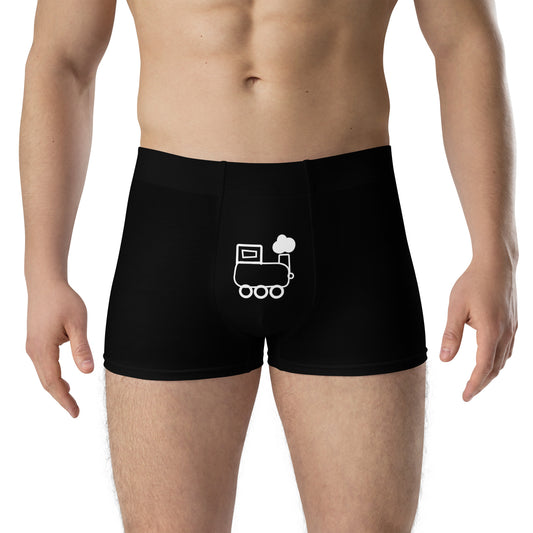 Little Engine That... B&W Boxer Briefs