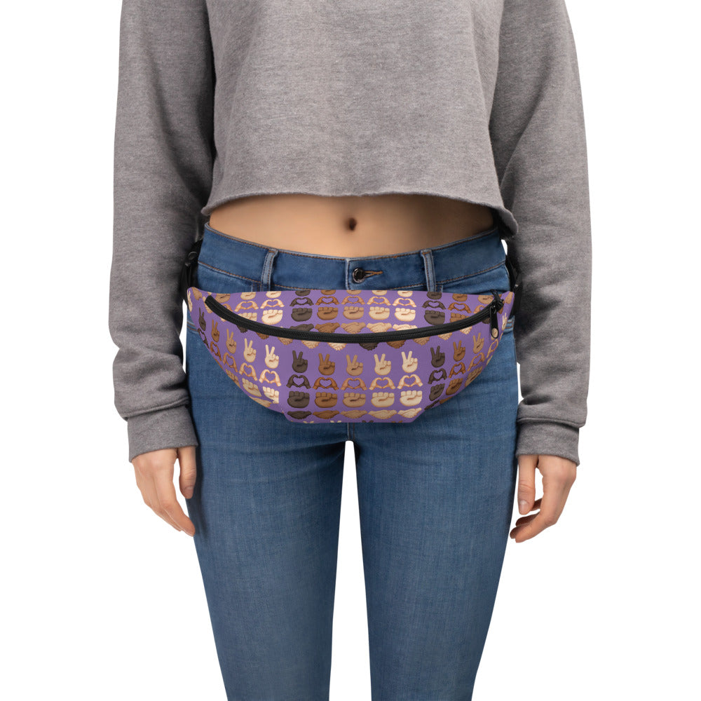PLURmoji Fanny Pack - Purple