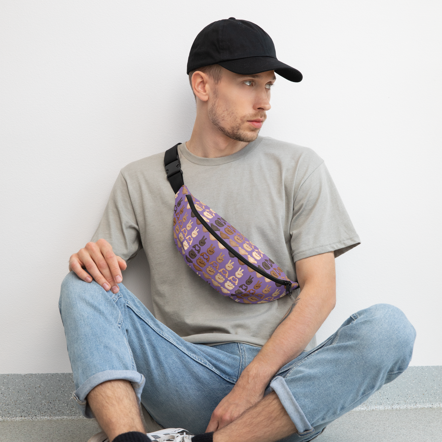 PLURmoji Fanny Pack - Purple