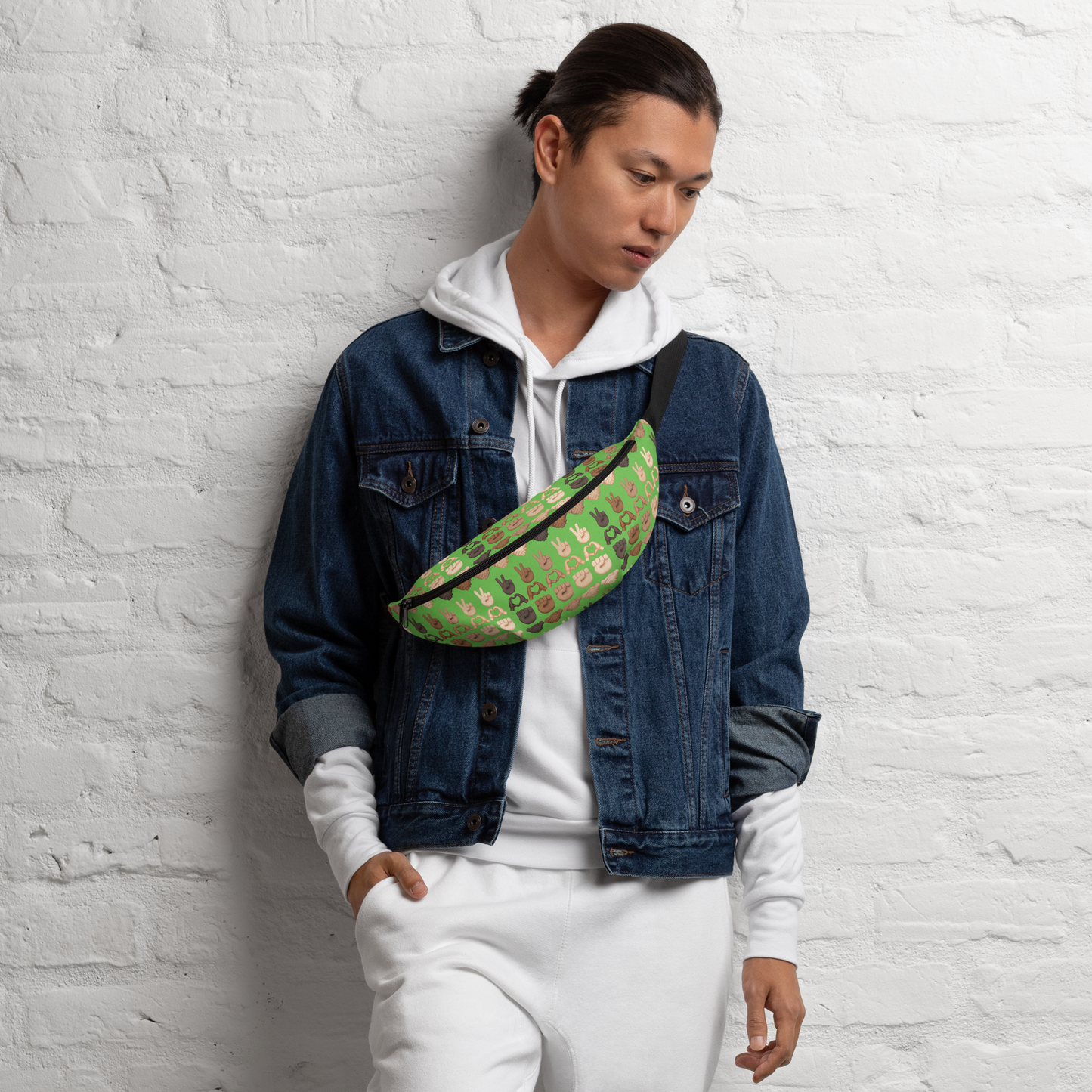 PLURmoji Fanny Pack - Green