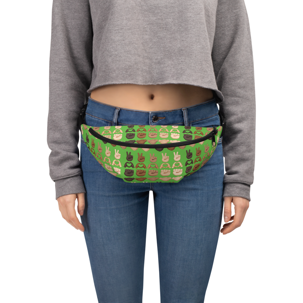 PLURmoji Fanny Pack - Green
