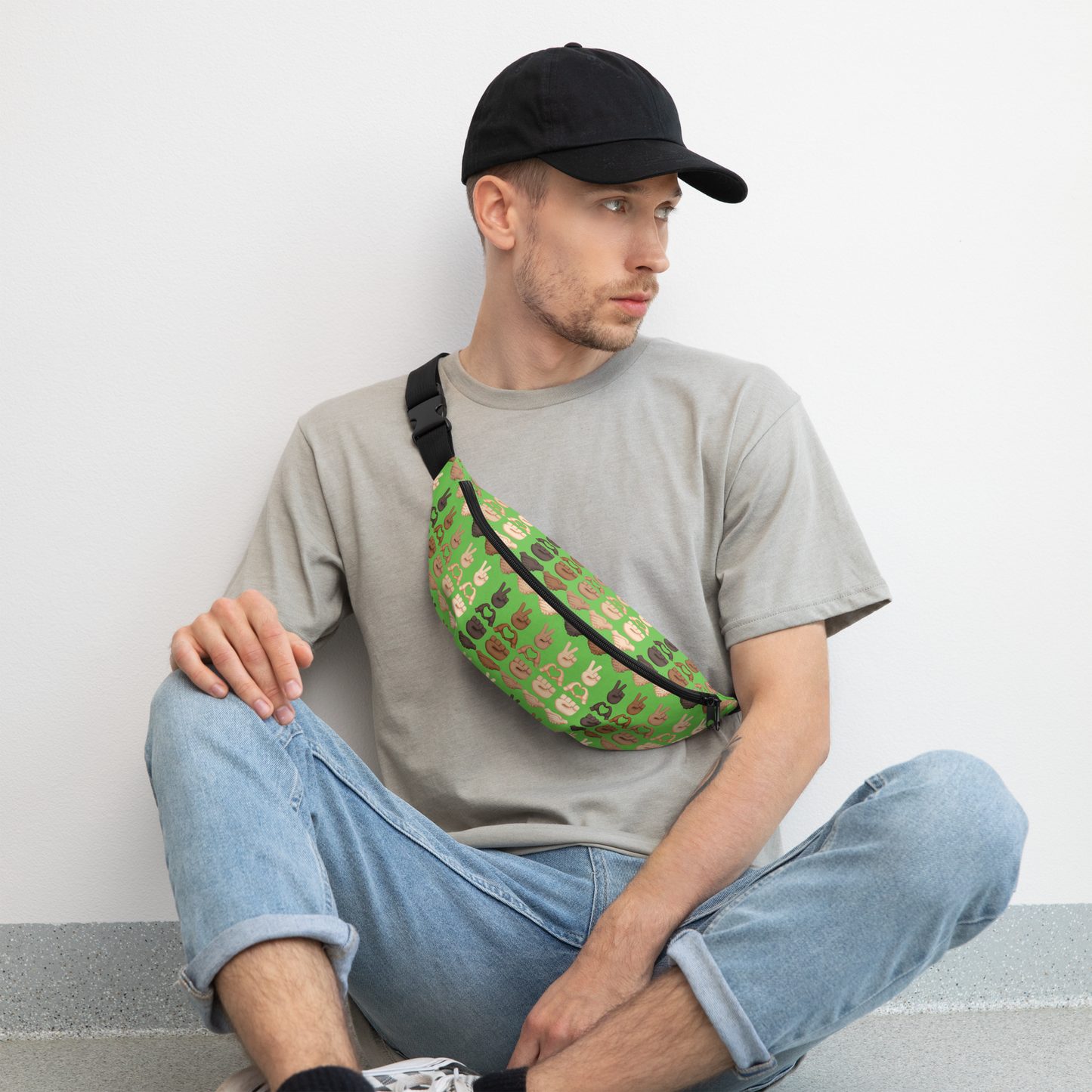 PLURmoji Fanny Pack - Green