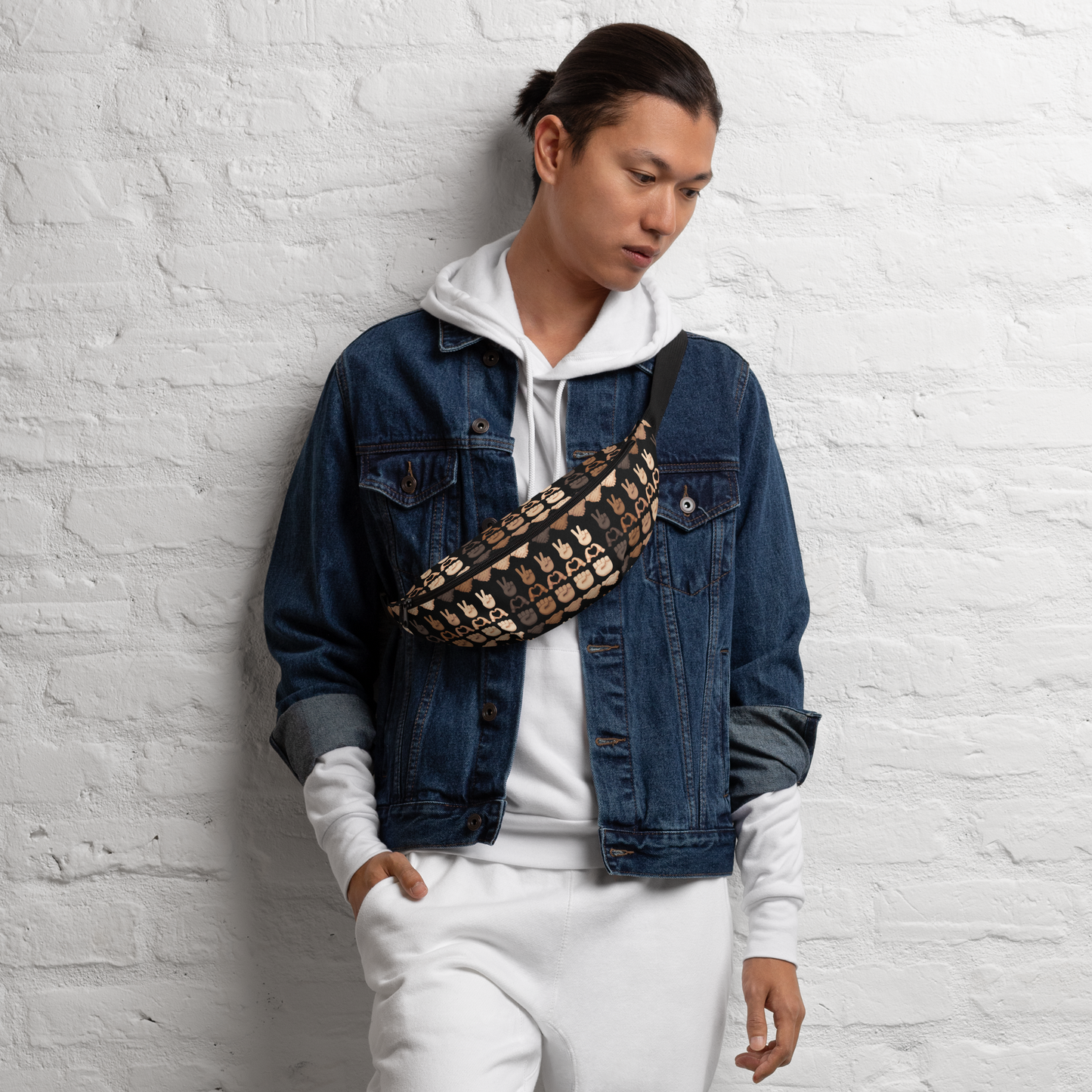 PLURmoji Fanny Pack - Black