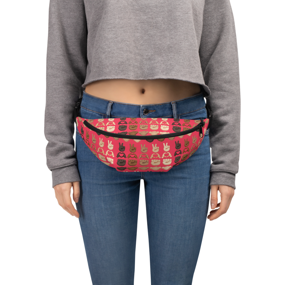 PLURmoji Fanny Pack - Pink