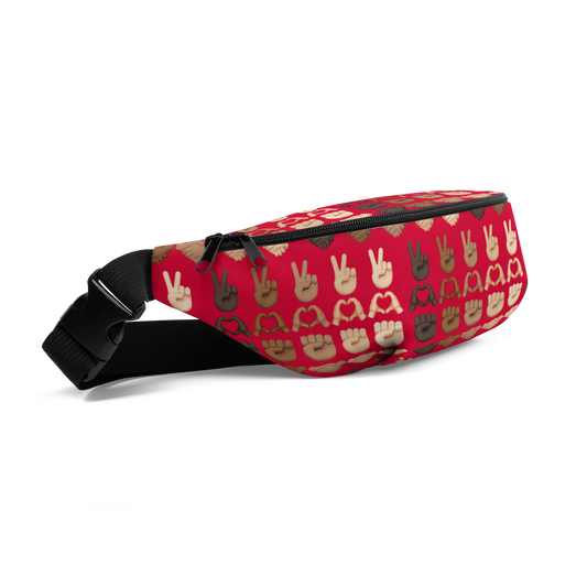 PLURmoji Fanny Pack - Red