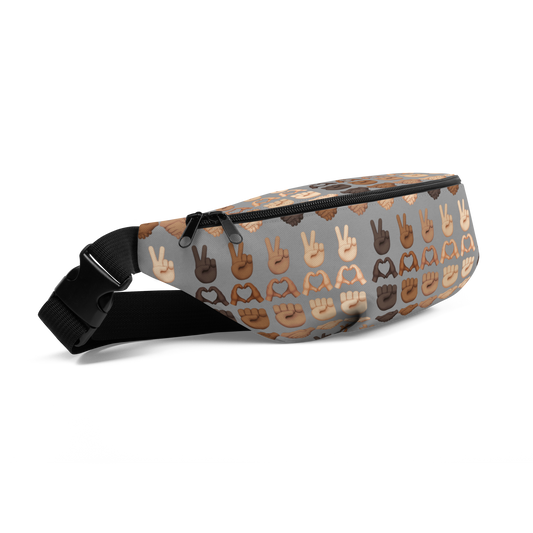 PLURmoji Fanny Pack - Gray