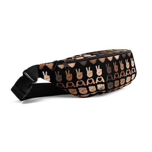 PLURmoji Fanny Pack - Black