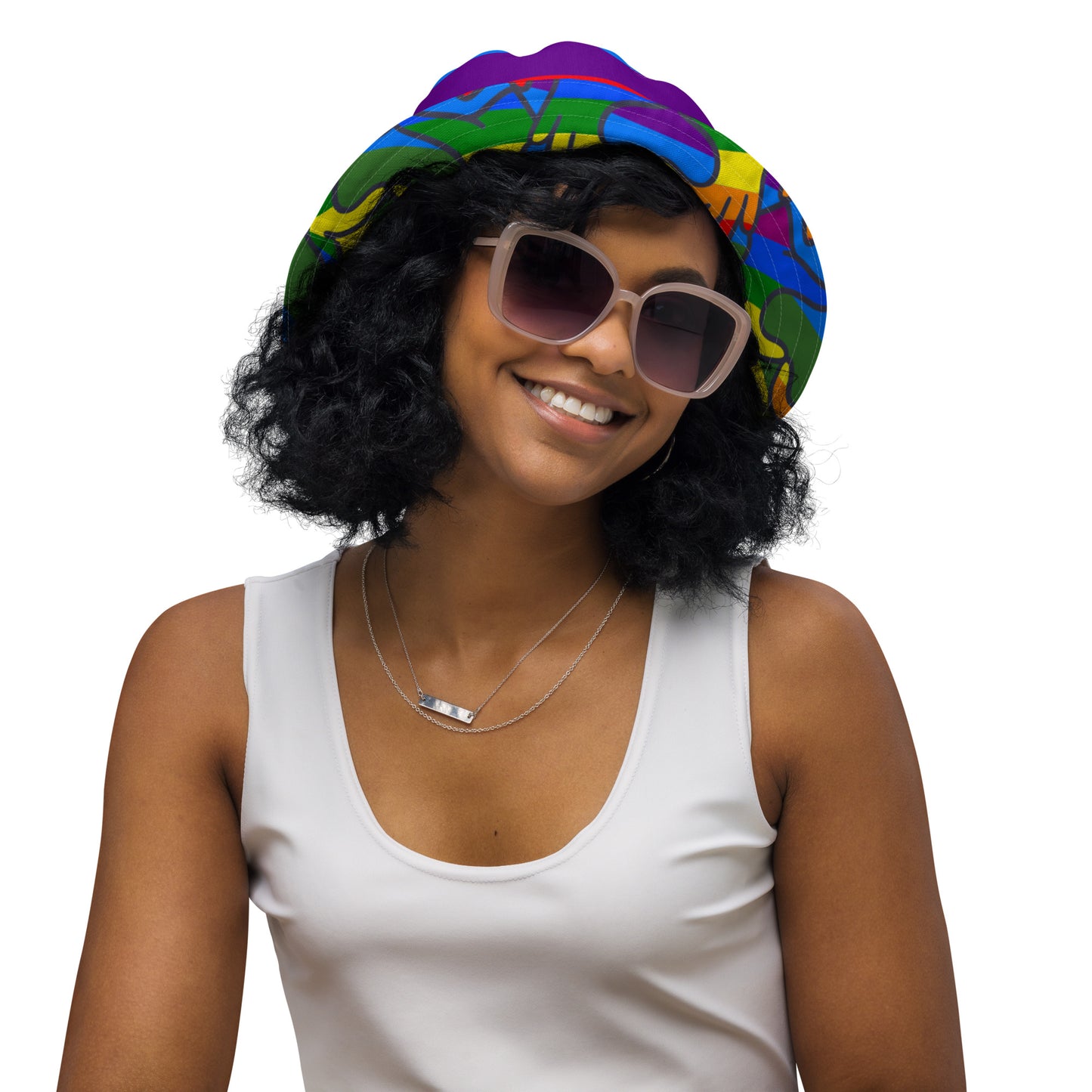 Pride Festival Reversible Bucket Hat