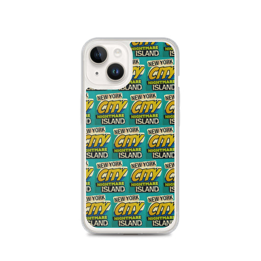 NYC Nightmare Island iPhone Case