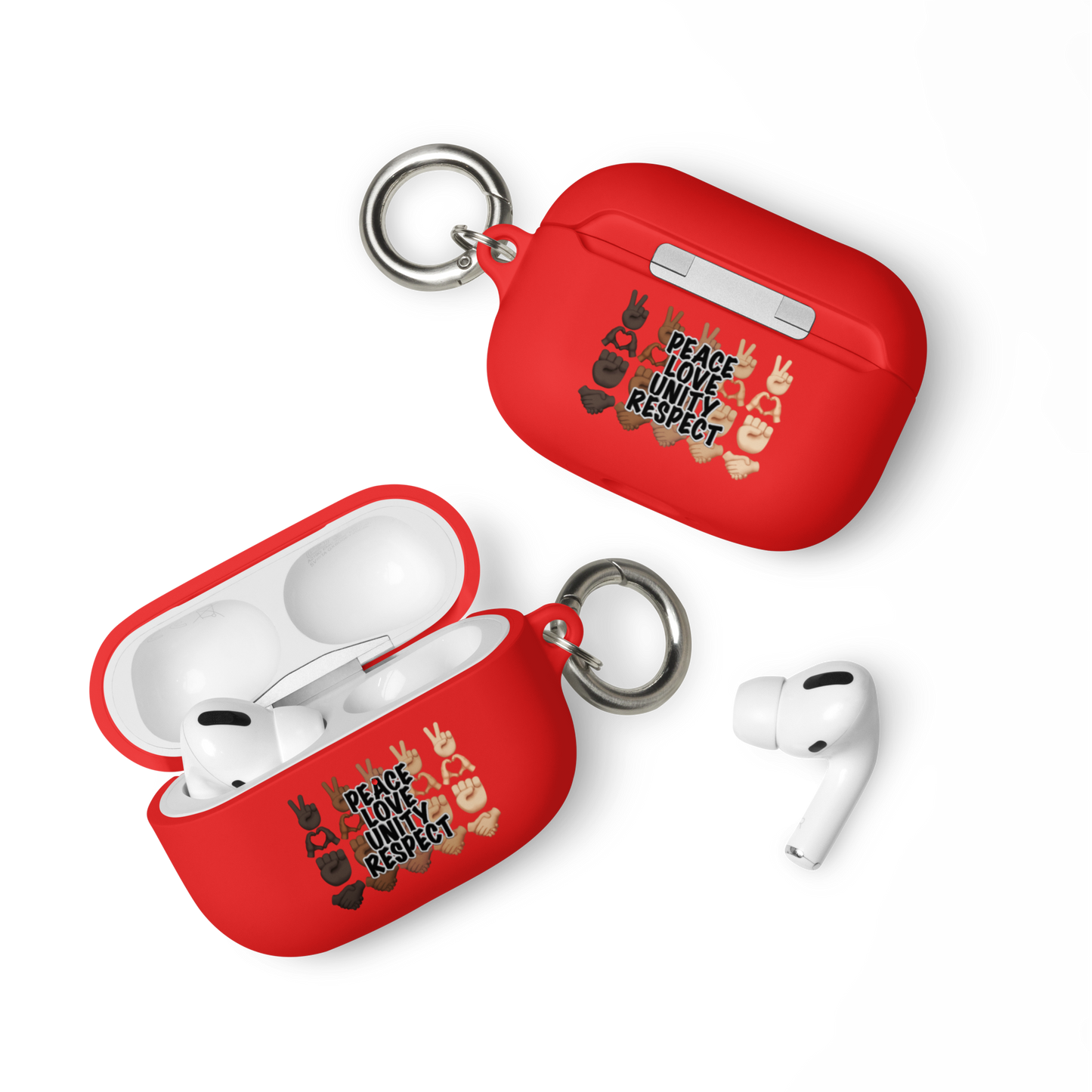 PLURmoji Rubber Case for AirPods®
