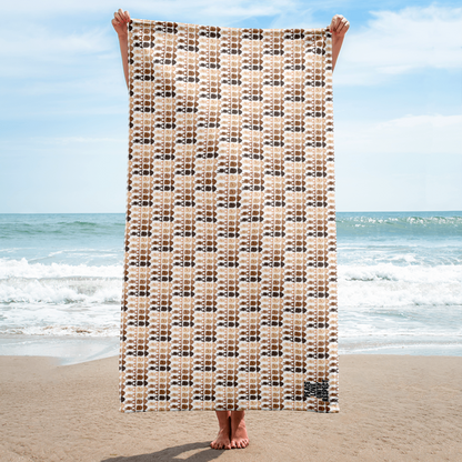 PLURmoji Beach Towel .001 -  White