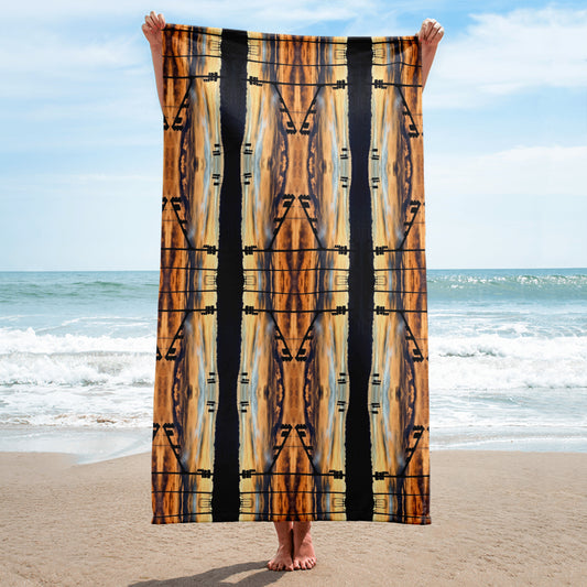 Denver Moutains Beach Towel