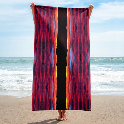 Mountain Sunset Towel