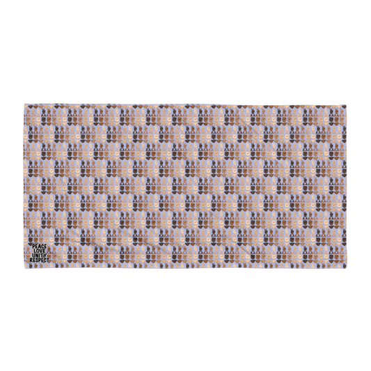 PLURmoji Beach Towel .001 - Purple