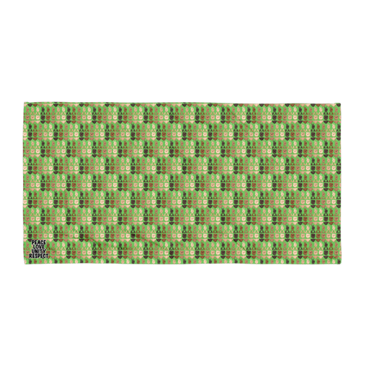 PLURmoji Beach Towel .001 - Green