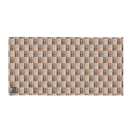 PLURmoji Beach Towel .001 - Gray