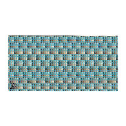 PLURmoji Beach Towel .001 - Blue