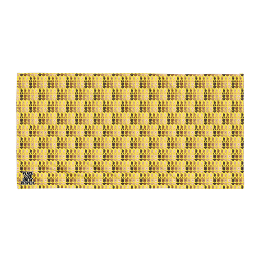 PLURmoji Beach Towel .001 - Yellow
