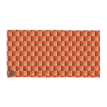 PLURmoji Beach Towel .001 - Orange