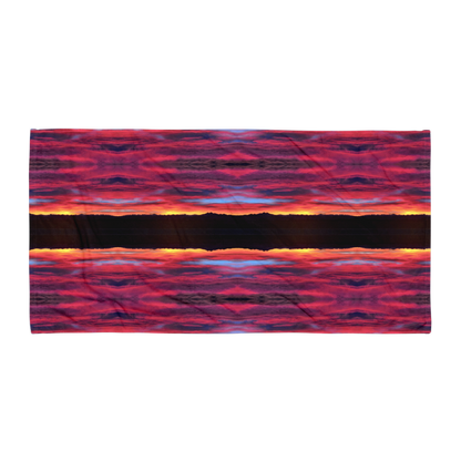 Mountain Sunset Towel