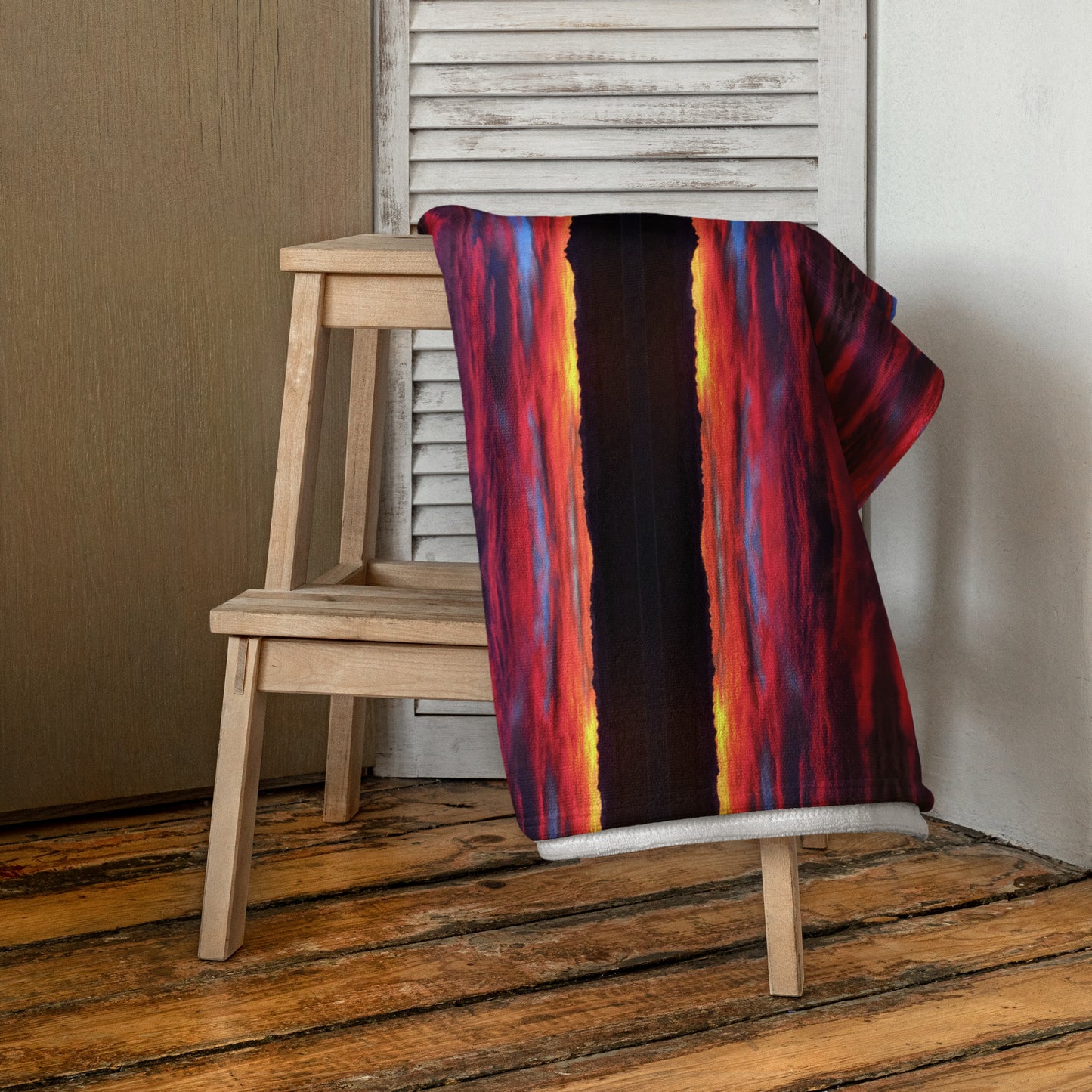 Mountain Sunset Towel