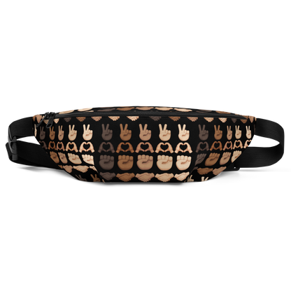 PLURmoji Fanny Pack - Black