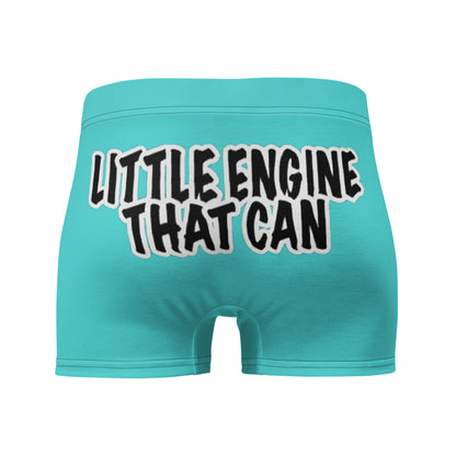 Little Engine That... Teal Boxer Briefs