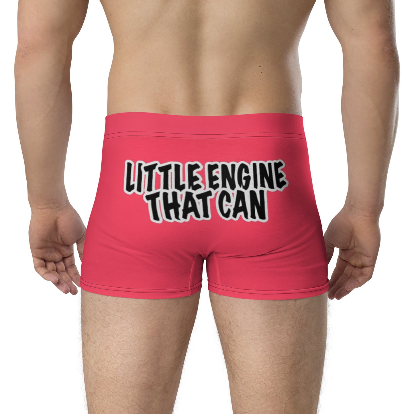 Little Engine That... Pink Boxer Briefs