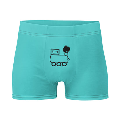 Little Engine That... Teal Boxer Briefs