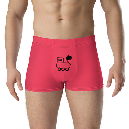 Little Engine That... Pink Boxer Briefs