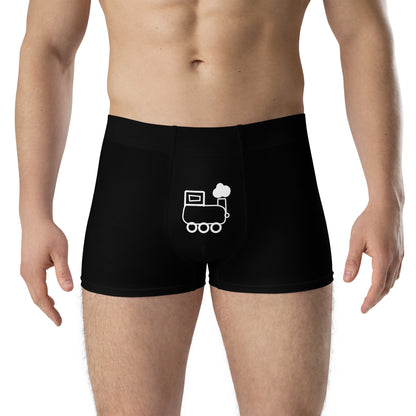 Little Engine That... B&W Boxer Briefs