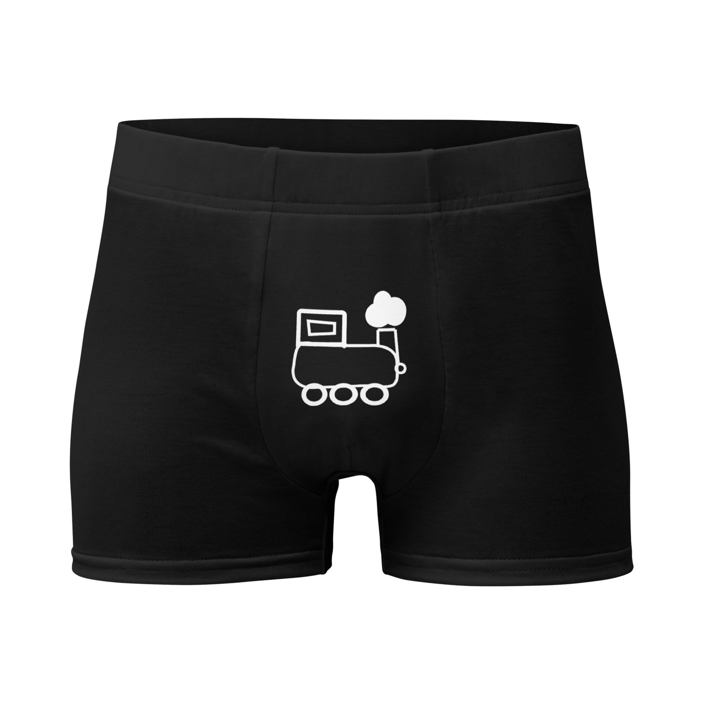 Little Engine That... B&W Boxer Briefs