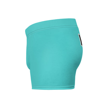 Little Engine That... Teal Boxer Briefs