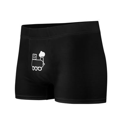Little Engine That... B&W Boxer Briefs