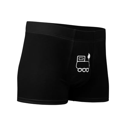 Little Engine That... B&W Boxer Briefs