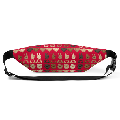 PLURmoji Fanny Pack - Red