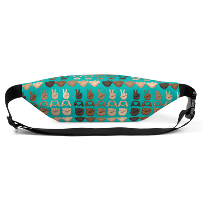 PLURmoji Fanny Pack - Teal