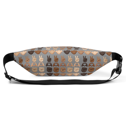 PLURmoji Fanny Pack - Gray