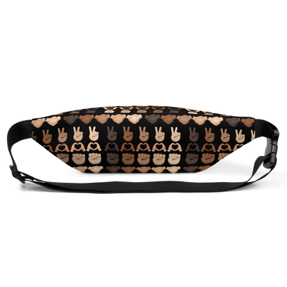 PLURmoji Fanny Pack - Black