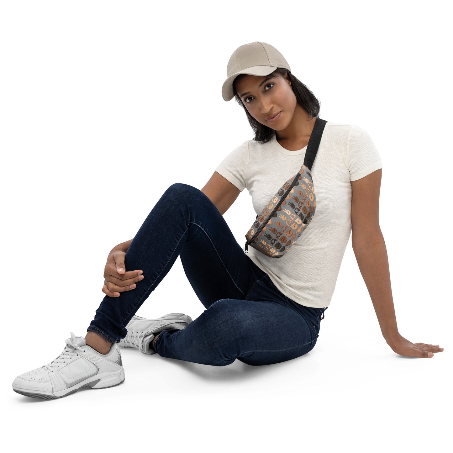 PLURmoji Fanny Pack - Gray
