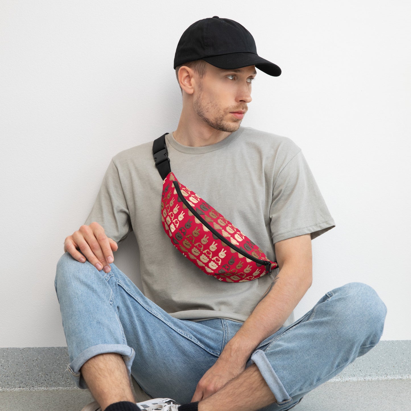 PLURmoji Fanny Pack - Red