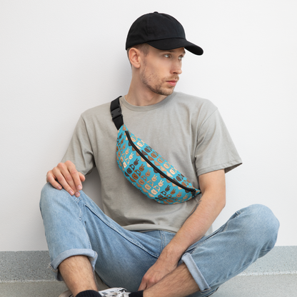 PLURmoji Fanny Pack - Blue