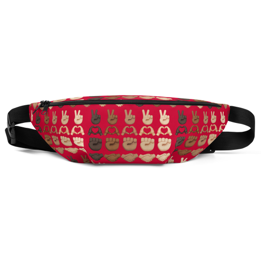 PLURmoji Fanny Pack - Red