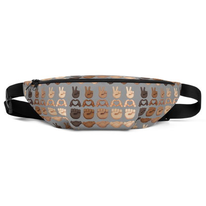 PLURmoji Fanny Pack - Gray