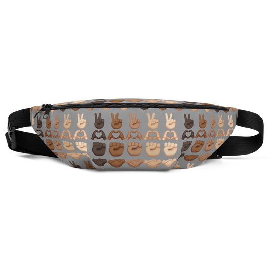 PLURmoji Fanny Pack - Gray