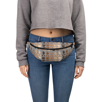 PLURmoji Fanny Pack - Gray